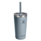 HYDRO FLASK HYDRO FLASK 20OZ TUMBLER CLEAR STRAW LID SHALE GRAY