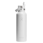 HYDRO FLASK HYDRO FLASK 21OZ STANDARD FLEX STRAW CAP WHITE