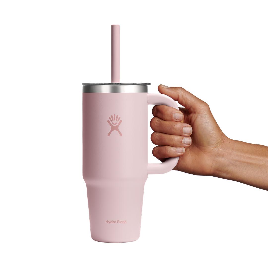 HYDRO FLASK HYDRO FLASK 24OZ TRAVEL TUMBLER CLEAR LID TRILLIUM