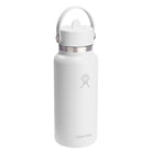 HYDRO FLASK HYDRO FLASK 32OZ WIDE FLEX STRAW CAP WHITE