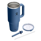 HYDRO FLASK HYDRO FLASK 40OZ TRAVEL TUMBLER CLEAR LID HARBOR BLUE