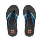 REEF Fanning + Mens Blue/Black/Orange