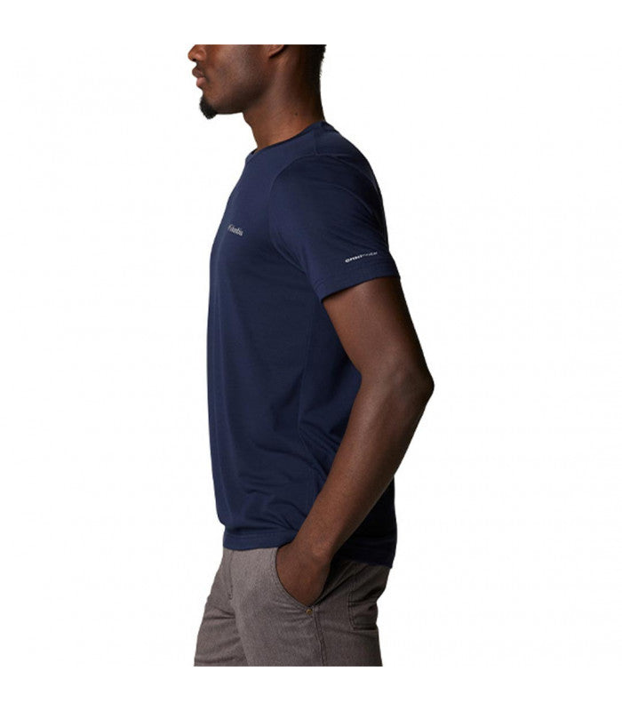 COLUMBIA SPORTSWEAR Columbia Men's Maxtrail SS Logo Tee Blue