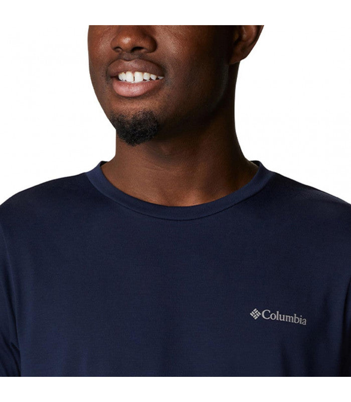 COLUMBIA SPORTSWEAR Columbia Men's Maxtrail SS Logo Tee Blue