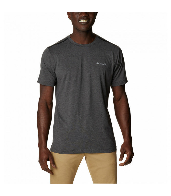 COLUMBIA SPORTSWEAR Columbia Men's Tech Trail Crew Neck Grey