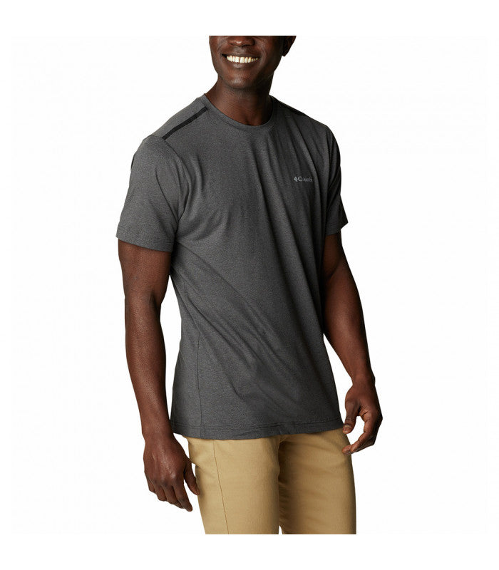 COLUMBIA SPORTSWEAR Columbia Men's Tech Trail Crew Neck Grey