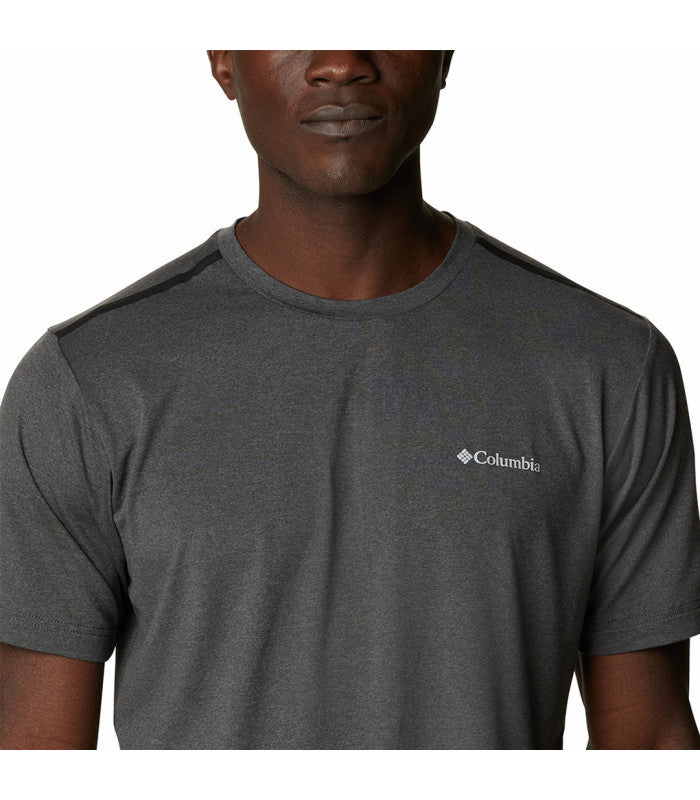 COLUMBIA SPORTSWEAR Columbia Men's Tech Trail Crew Neck Grey