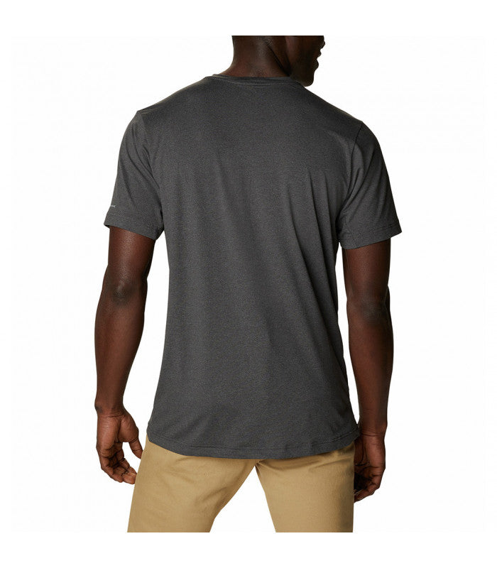 COLUMBIA SPORTSWEAR Columbia Men's Tech Trail Crew Neck Grey