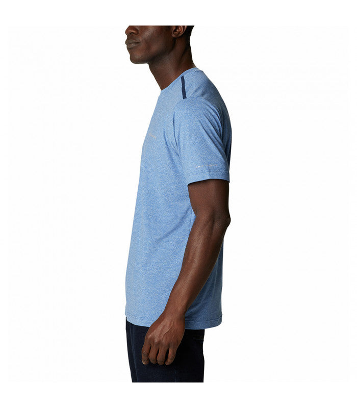 COLUMBIA SPORTSWEAR Columbia Men's Tech Trail Crew Neck Blue