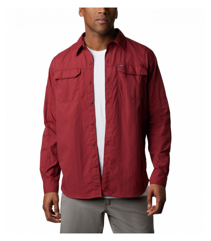 COLUMBIA SPORTSWEAR Columbia Men's Silver Ridge2.0 Long Sleeve Shirt Red