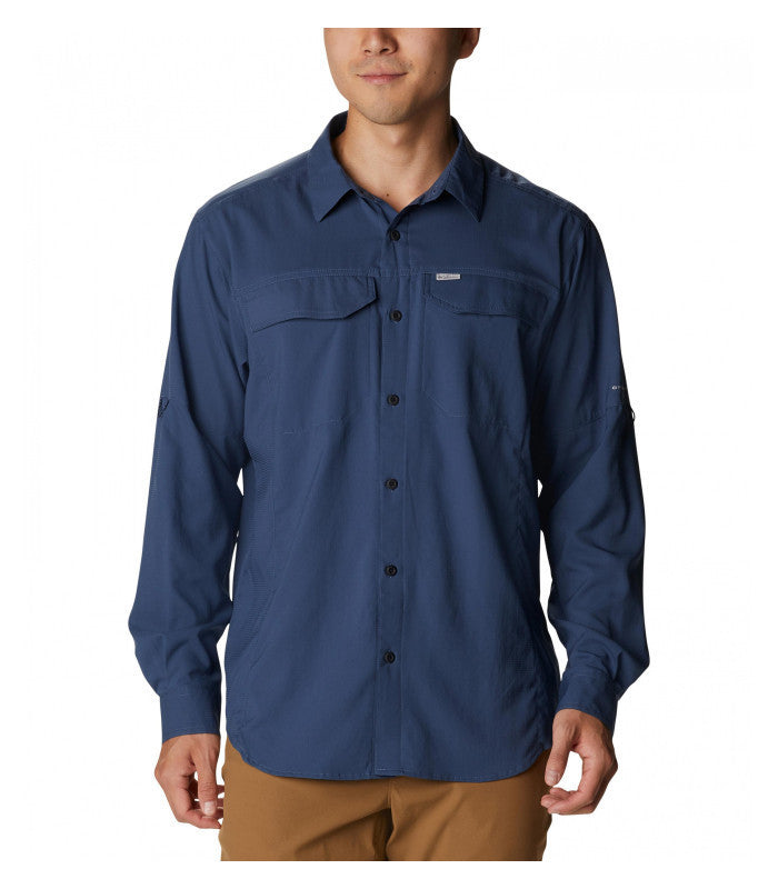 Columbia Men's Silver Ridge Lite Long Sleeve Shirt Blue