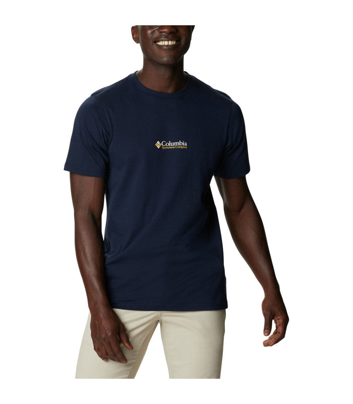 COLUMBIA SPORTSWEAR Columbia Men's Csc Basic Logo Short Sleeve Blue