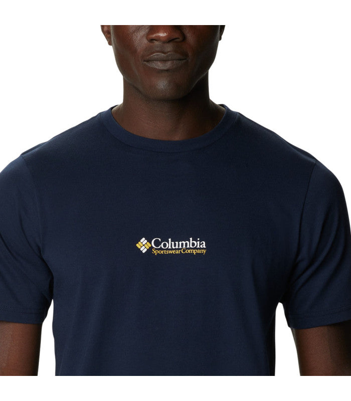 COLUMBIA SPORTSWEAR Columbia Men's Csc Basic Logo Short Sleeve Blue
