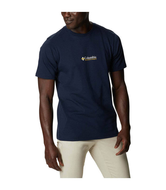 COLUMBIA SPORTSWEAR Columbia Men's Csc Basic Logo Short Sleeve Blue