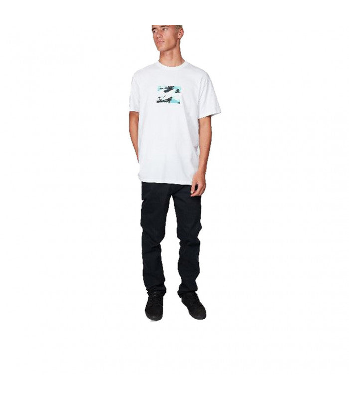 BILLABONG TEAM WAVE TEE WHITE