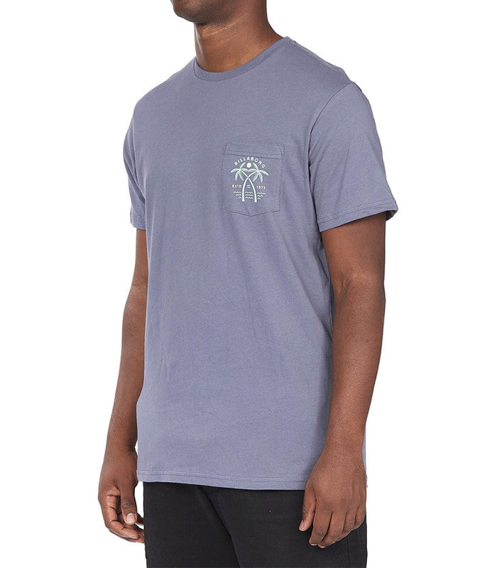 BILLABONG SCHOONER POCKET TEES Blue