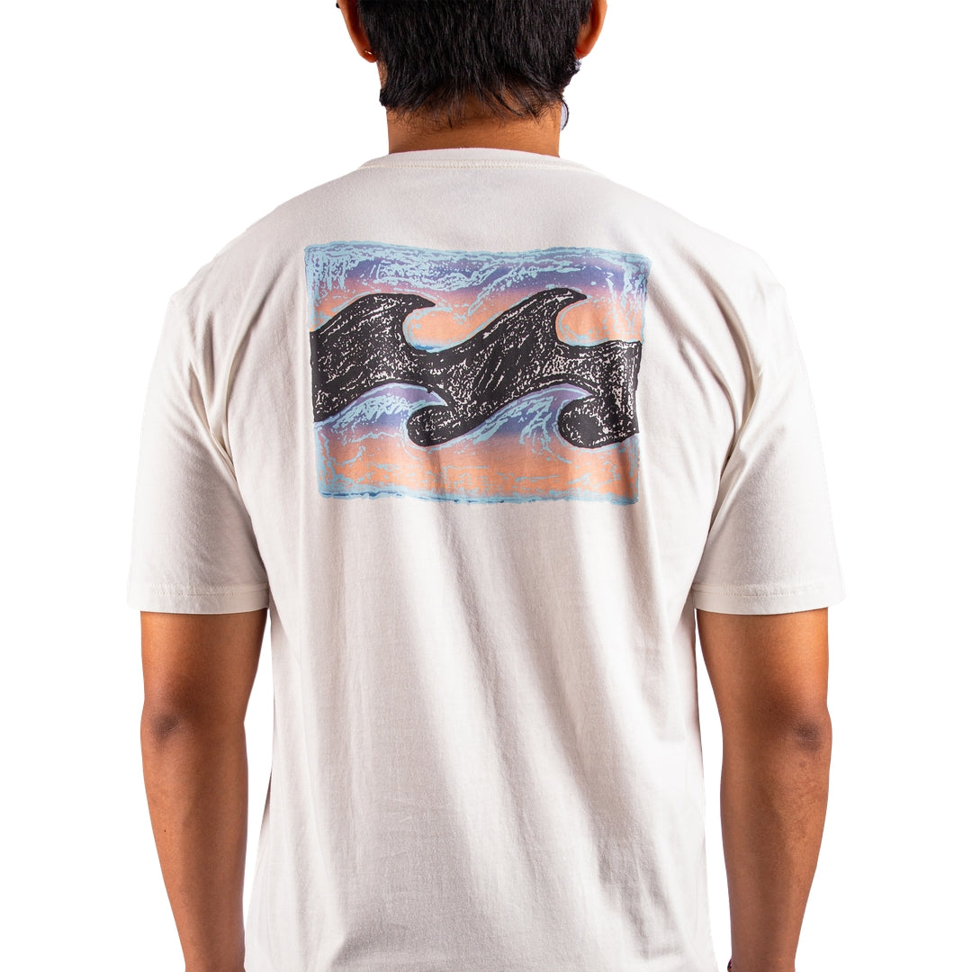 BILLABONG Crayon Wave Ss Tee Short Sleeves Shirt