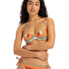 ROXY Sunset Stripe Uw Bra Bikini Top