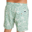 RVCA Exotica Print Elastic Boardshorts/ Swim Shorts