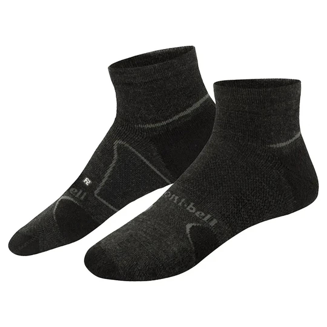 MONTBELL Merino Wool Supportec Trekking Short Socks Socks