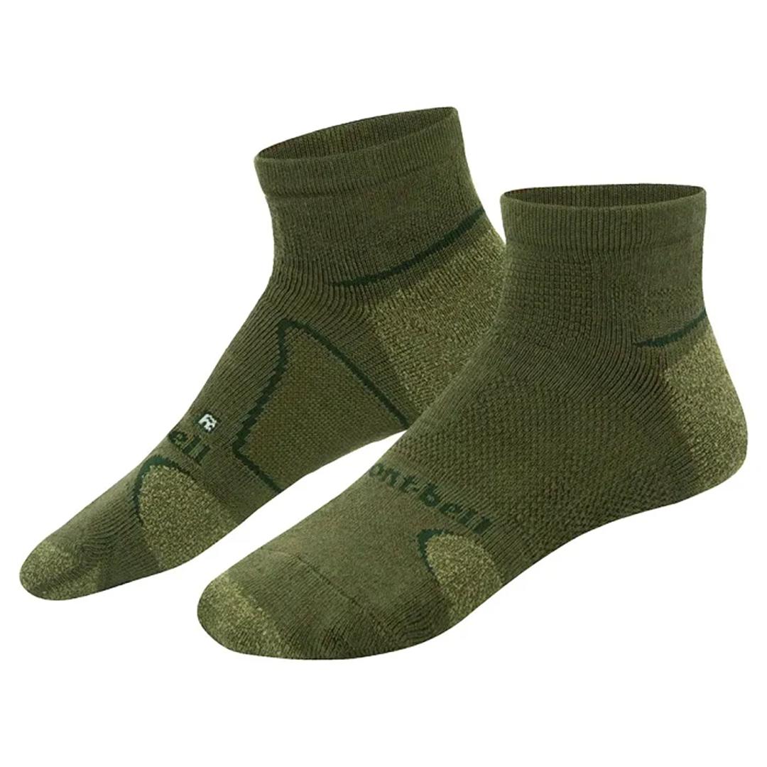 MONTBELL Merino Wool Supportec Trekking Short Socks Socks