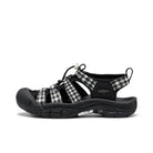 KEEN Keen Newport Retro Womens Black/Gingham Sneakers/Lifestyle