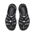 KEEN Keen Newport Retro Womens Black/Gingham Sneakers/Lifestyle