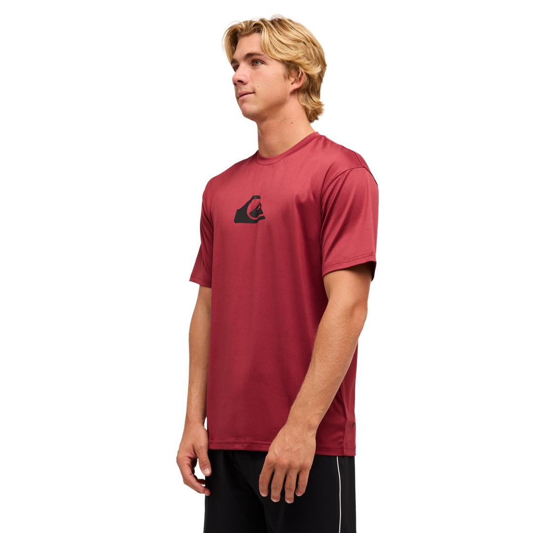 QUIKSILVER SOLID STREAK SS ID RASHGUARDS SHORTSLEEVE