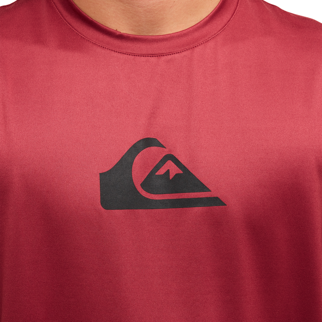 QUIKSILVER SOLID STREAK SS ID RASHGUARDS SHORTSLEEVE