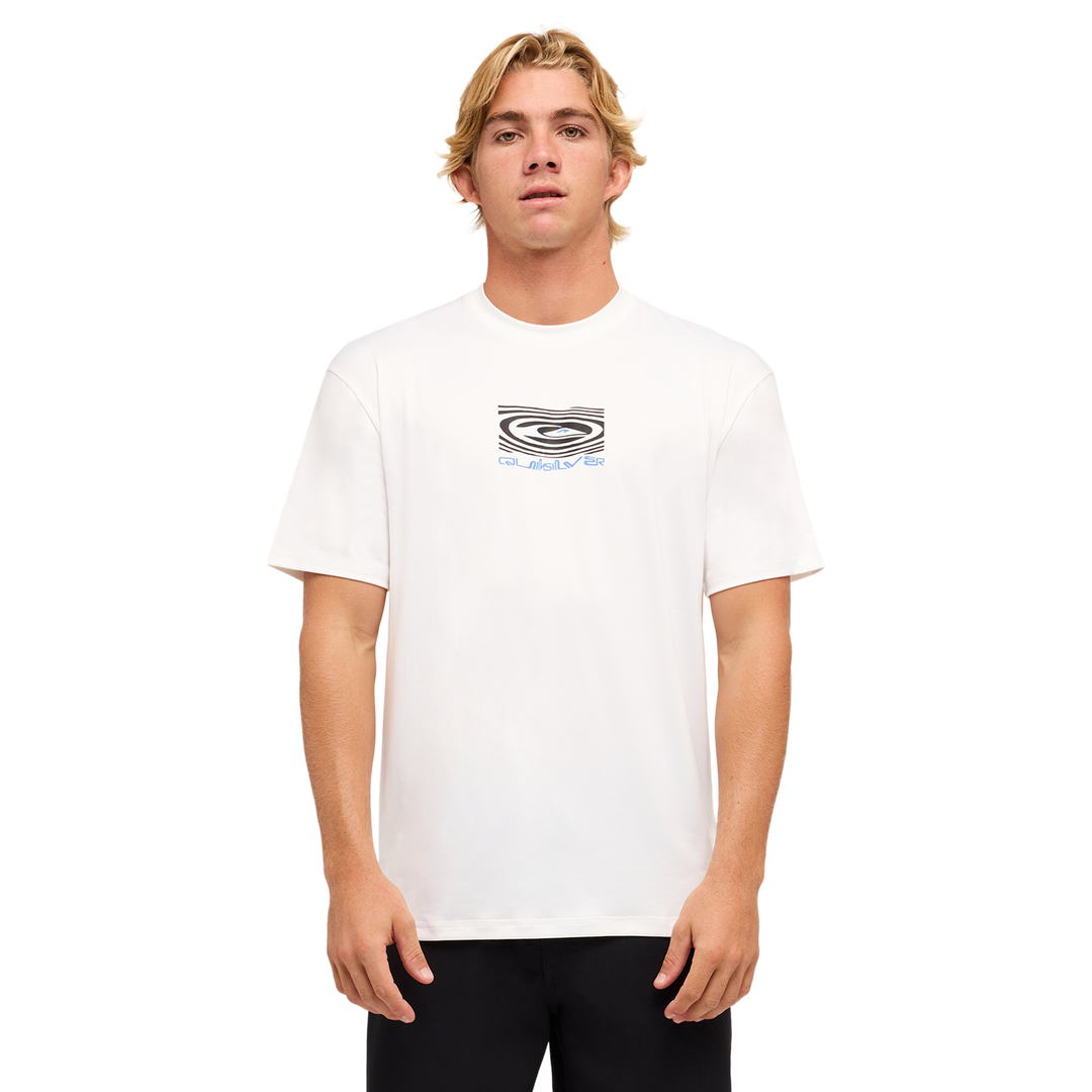 QUIKSILVER SEA DRIP SURF TEE SS ID RASHGUARDS SHORTSLEEVE