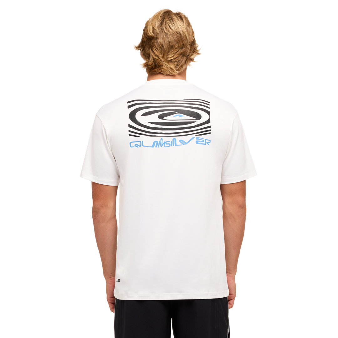 QUIKSILVER SEA DRIP SURF TEE SS ID RASHGUARDS SHORTSLEEVE
