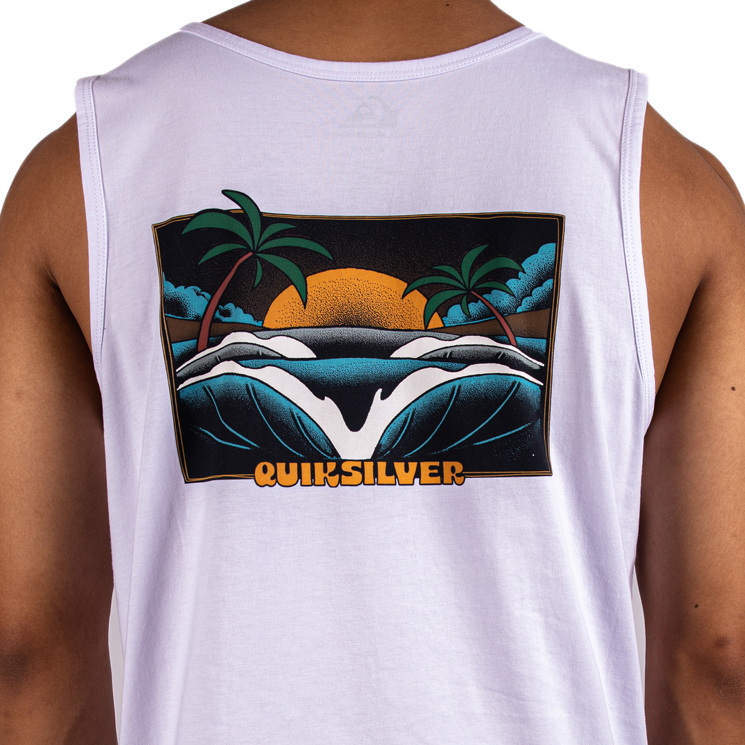 QUIKSILVER Nocturnal Waves Tank Id Sleeveless Shirt