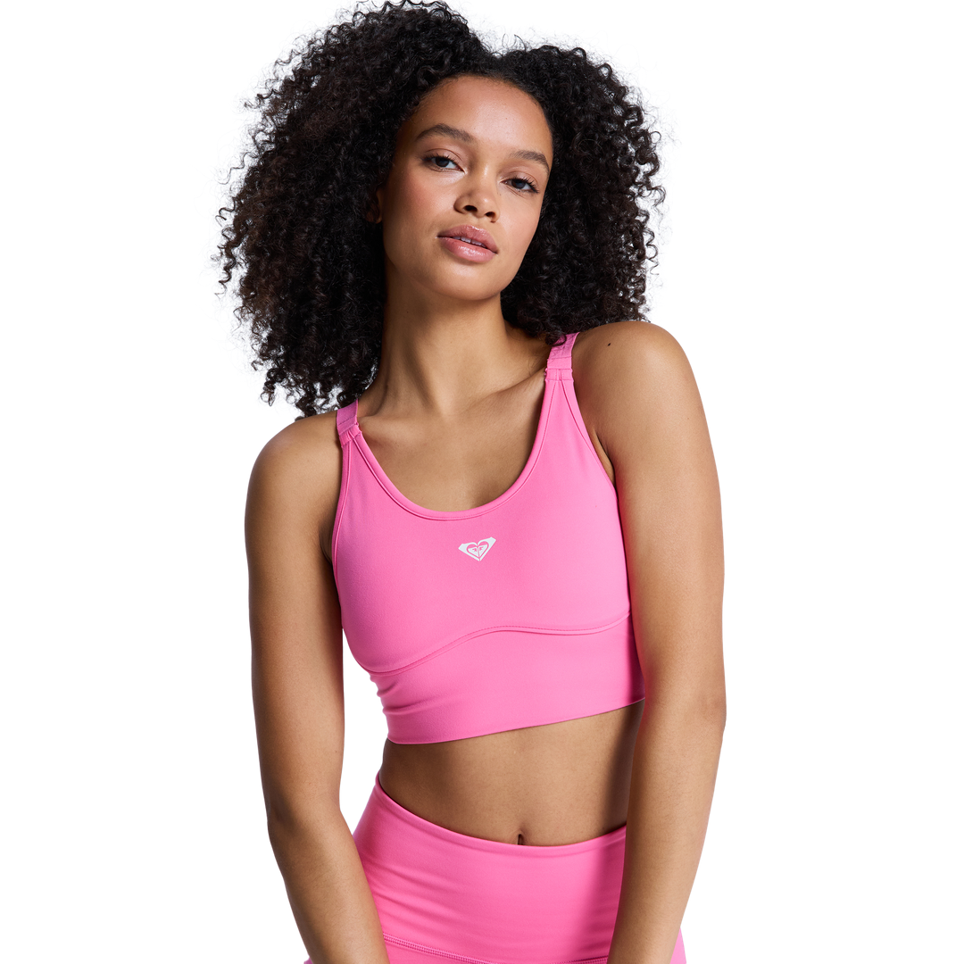 ROXY Heart Into It Attitde Bra Sports Tops