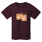 MONTBELL Pear Skin Cotton T Mountain Collage Short Sleeves Shirt