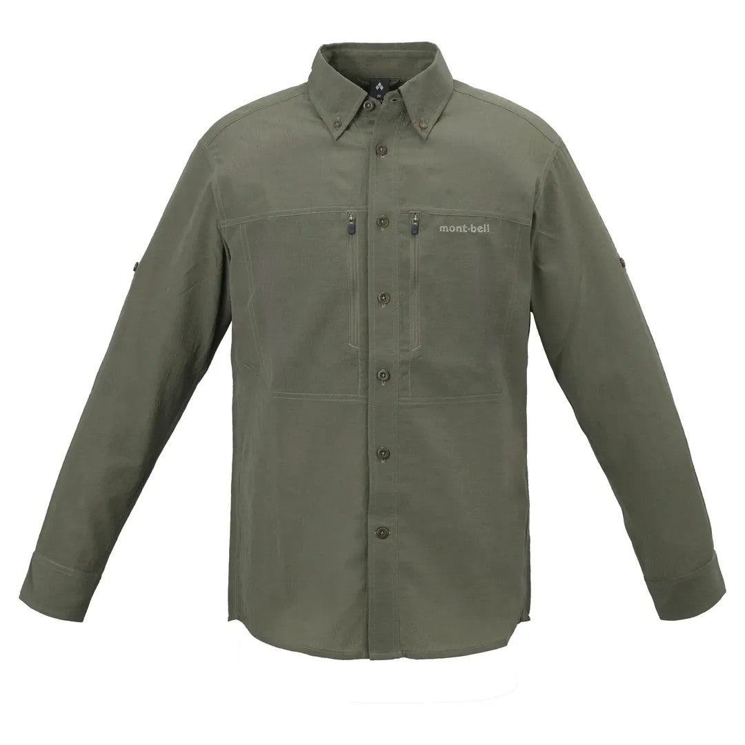 MONTBELL Wickron Breeze Meadow Shirt Short Sleeves Shirt