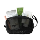 Montbell MONTBELL MESH CASE S BLACK UNISEX COSMETIC BAG/TOILETRY CASE