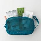 Montbell MONTBELL MESH CASE S BLUE GREEN UNISEX COSMETIC BAG/TOILETRY CASE