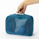 Montbell MONTBELL MESH CASE M BLUE GREEN UNISEX COSMETIC BAG/TOILETRY CASE