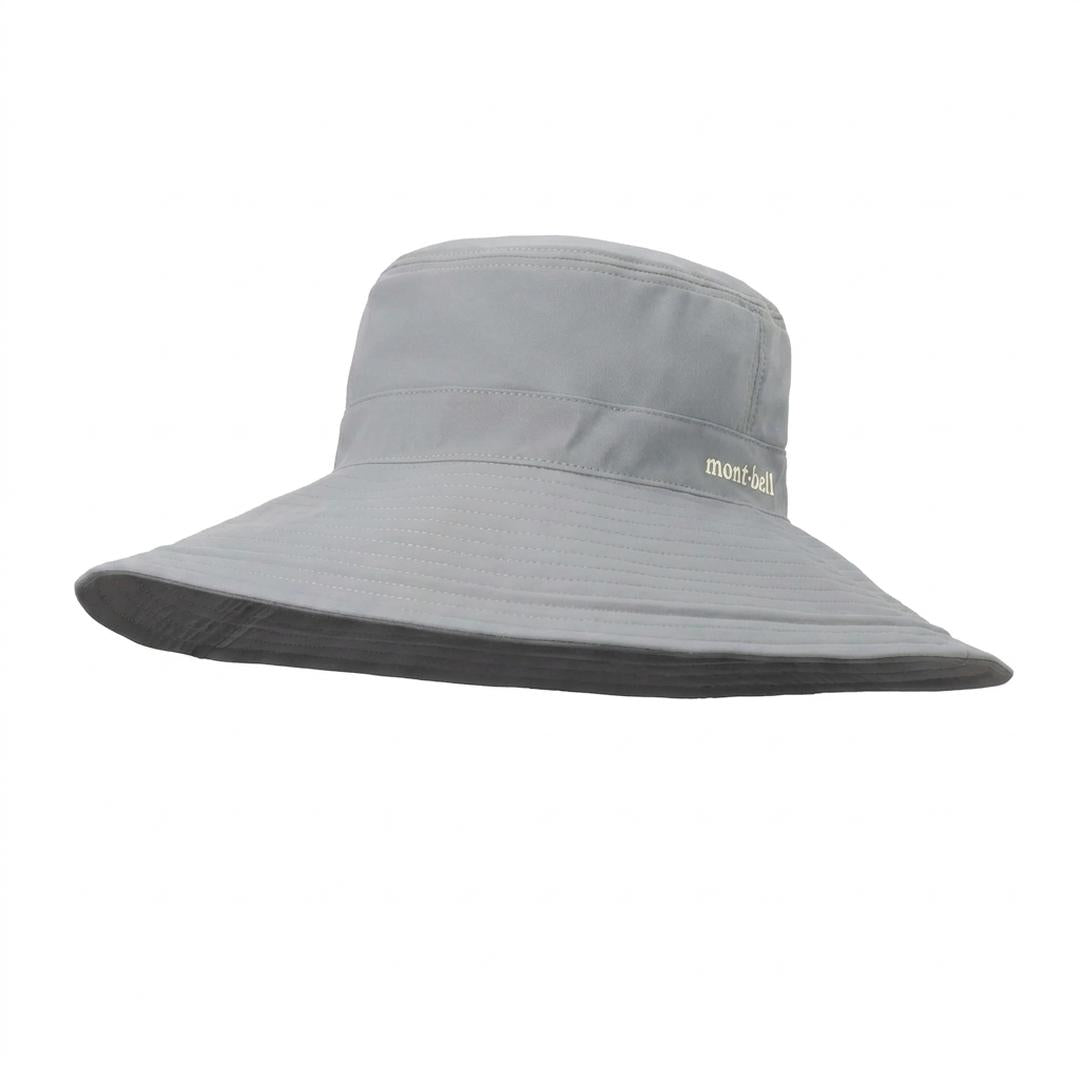 Montbell MONTBELL WICKRON UV-TECT FIELD DETACHABLE FACE SHADE HAT GRAY UNISEX HEADWEAR