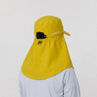Montbell MONTBELL WICKRON UV-TECT FIELD DETACHABLE FACE SHADE WORK CAP YELLOW UNISEX HEADWEAR