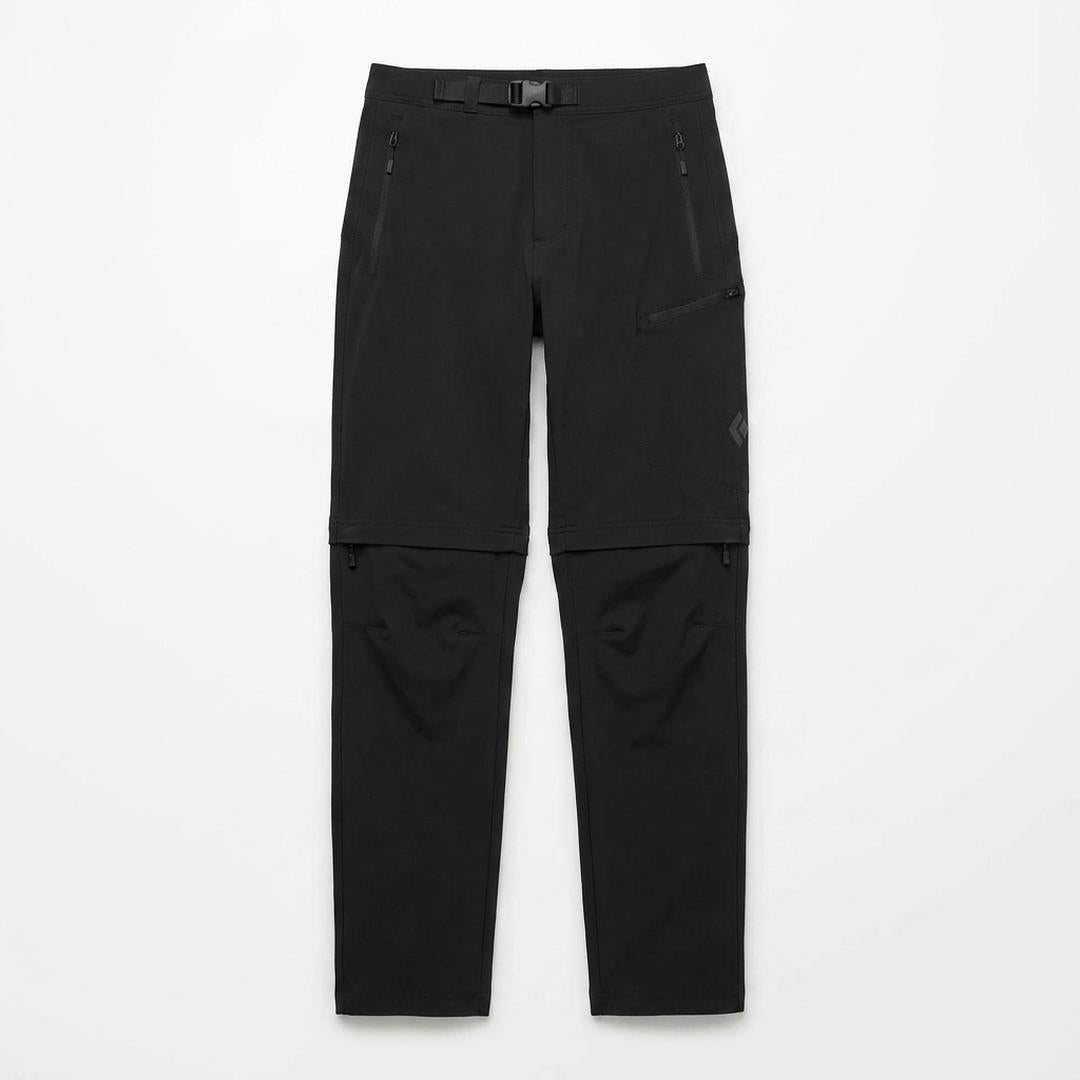 Montbell MONTBELL MULTIUSE LIGHT CONVERTIBLE TROUSERS BLACK MENS PANTS